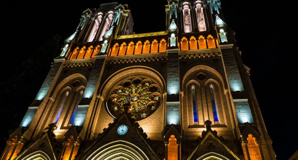 Basilica of Notre-Dame de Nice, Nice, Cote d'Azur, France