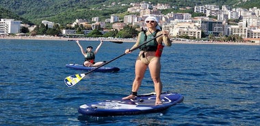 Small group kayaking tour from Budva to Sveti Nikola island caves