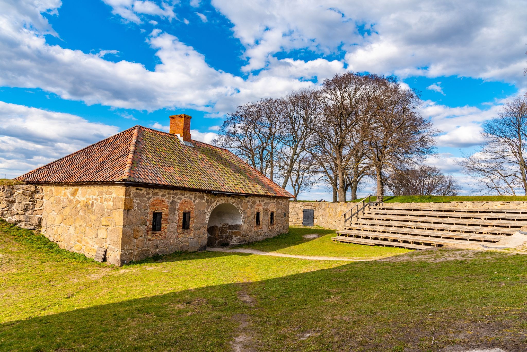 Kongsten fortress in Norwegian city Fredrikstad