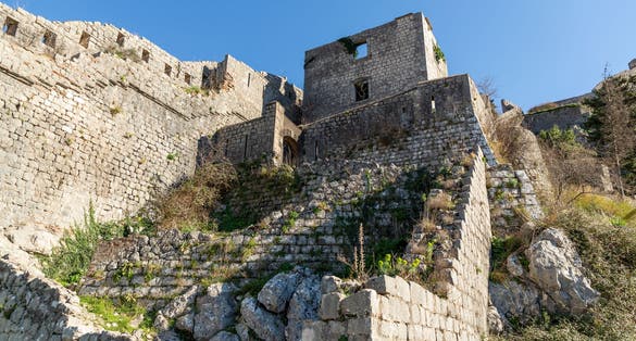 Photo of The fortifications of Kotor are an integrated historical fortification system that protected the medieval town of Kotor, Montenegro.
