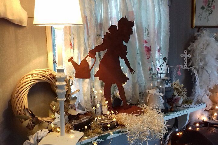 Afternoon tea in the Shabby Caravan