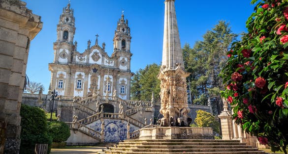 Photo of Cathedral of Viseu in Portugal.