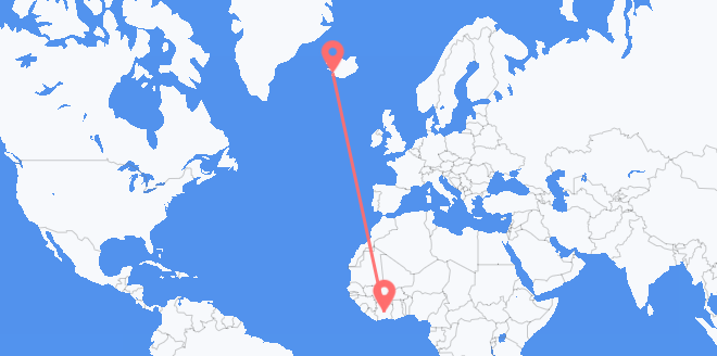 Côte d’Ivoire pour l’Islande
