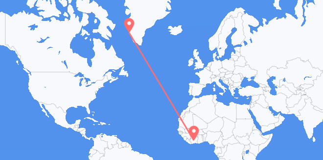 Côte d’Ivoire pour le Groenland