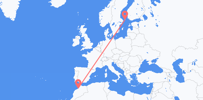 モロッコ オ ーランド諸島へ