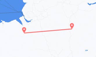 Train tickets from Mansfield to Wrexham