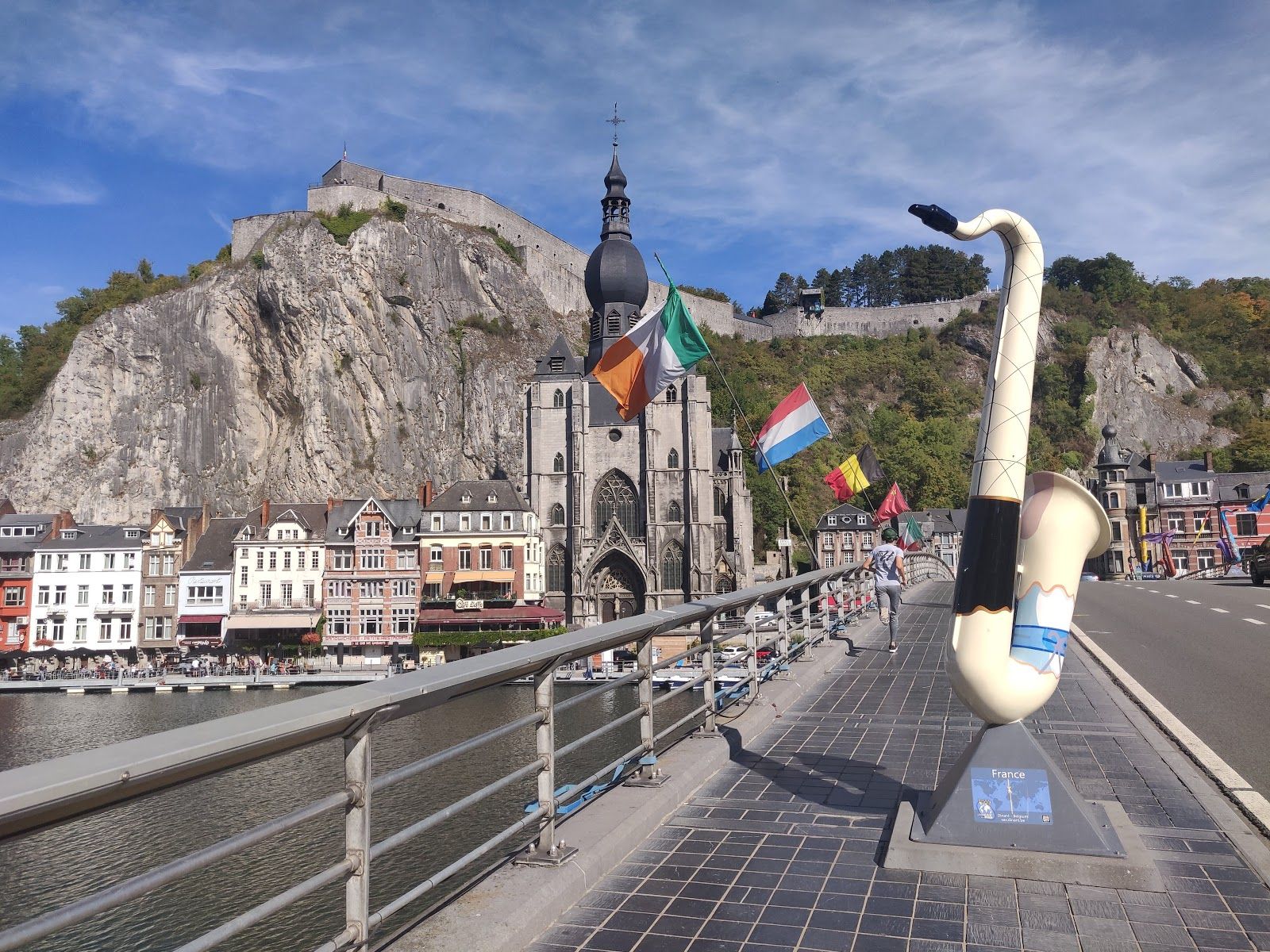 Dinant Citadel, Dinant, Namur, Wallonia, Belgium