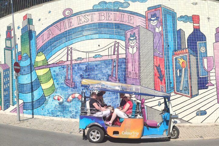 Lisbon Highlights: Private Tuk Tuk Tour Adventure Sightseeing