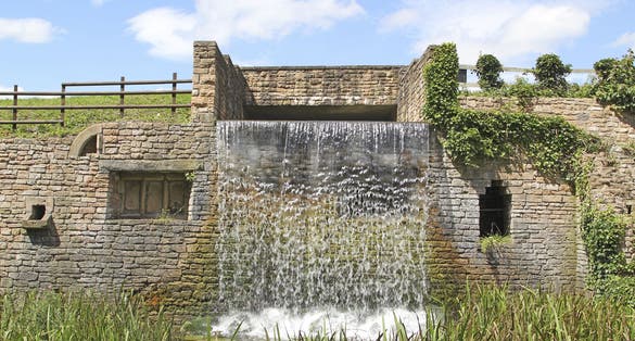 Photo of Waterfall, Newstead Abbey, Nottingham, UK