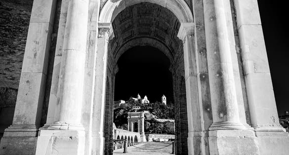 Arco Clementino, Ancona ,Italy.
