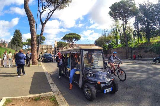 3-Hour Luxury Golf Cart Tour in Rome