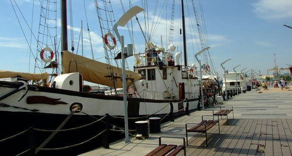 Mangalia marina. Mangalia, Romania.