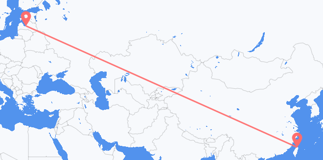 台湾 目的地 拉脱维亚