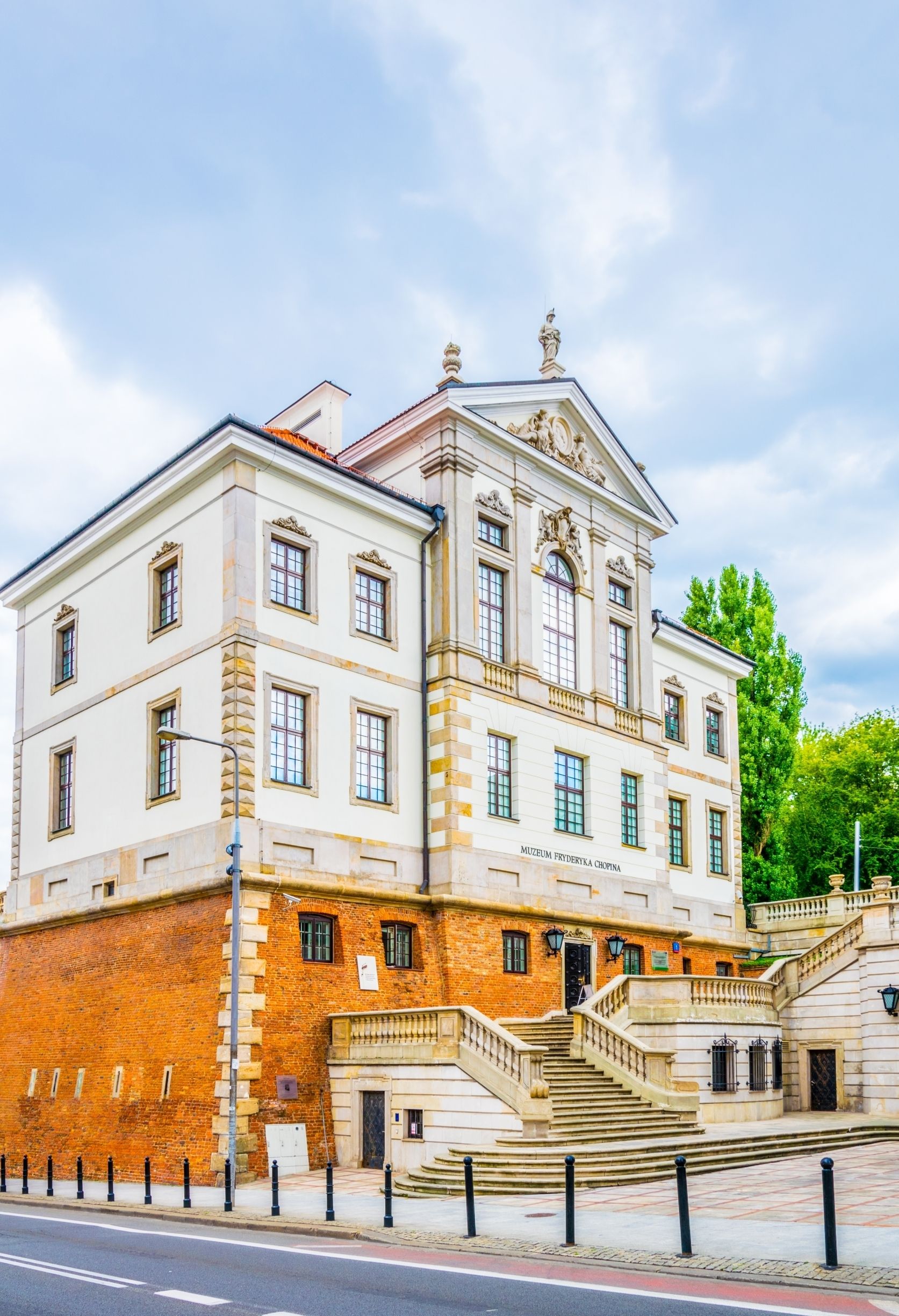 Frederic Chopin Museum at the Ostrogski Palace building in Warsaw, Poland