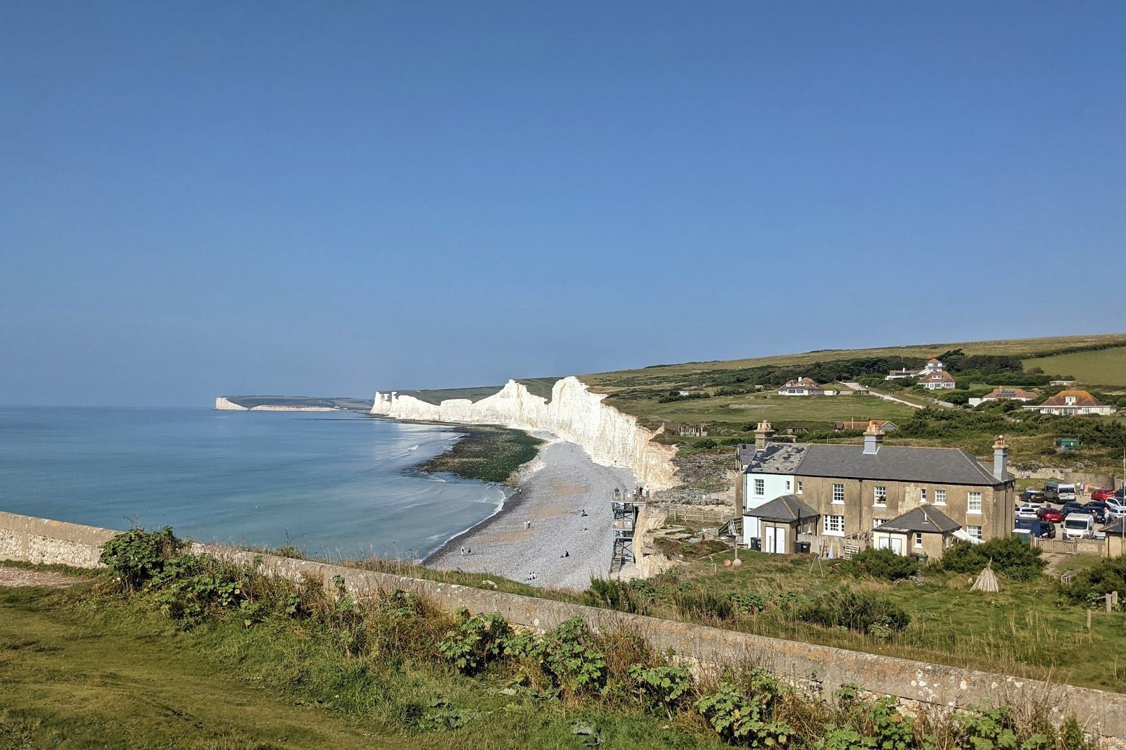National Trust - Birling Gap and the Seven Sisters, East Dean and Friston, Wealden, East Sussex, South East England, England, United Kingdom