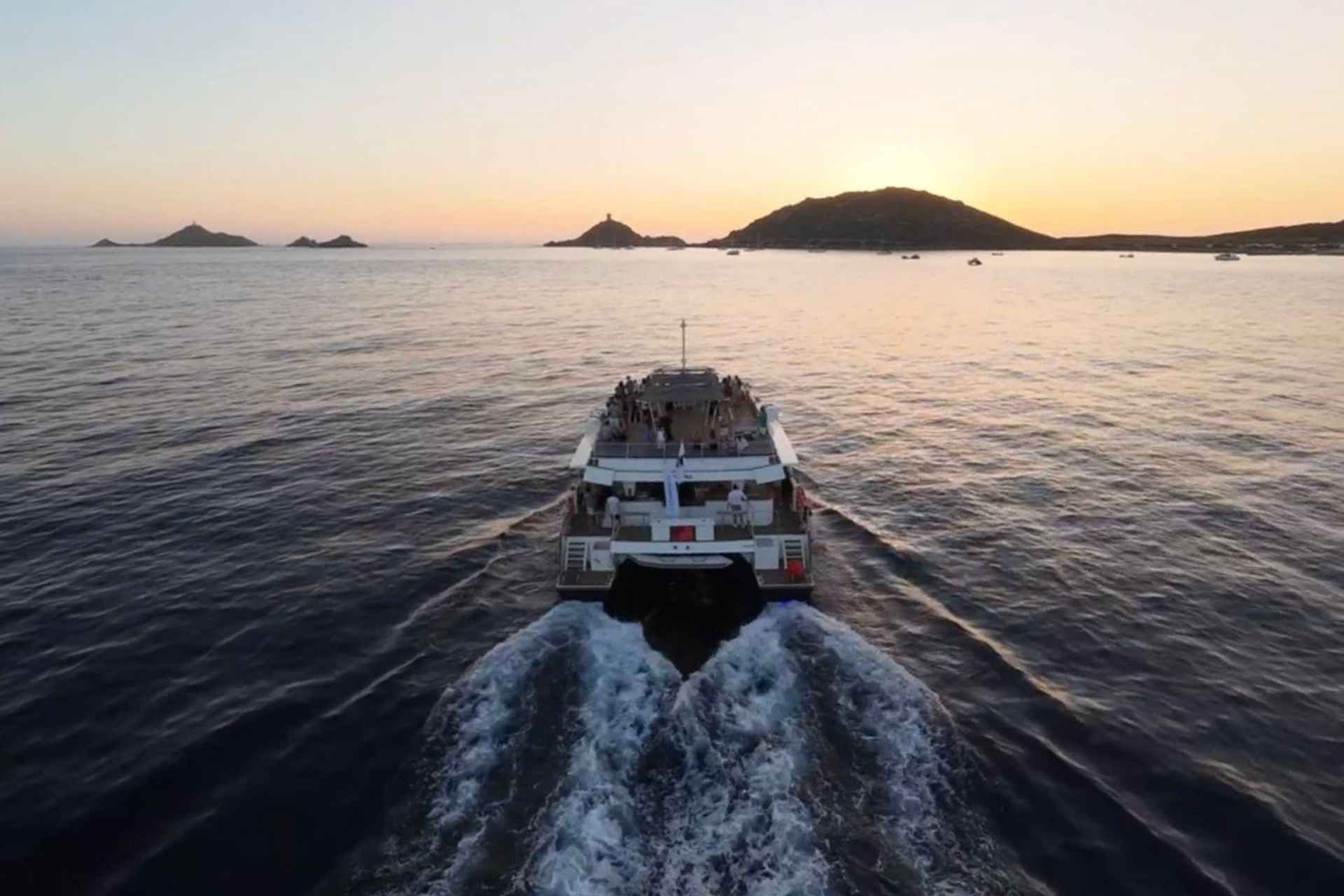 Ajaccio: Sunset at the Sanguinaires Islands