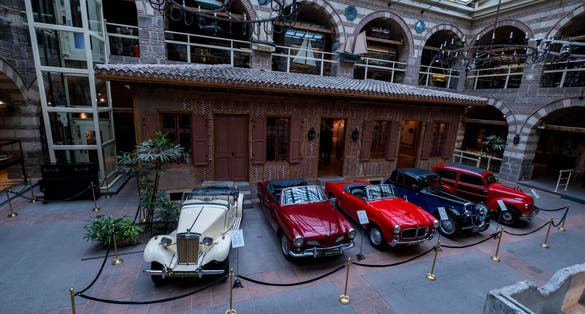 Çengelhan Rahmi M. Koç Museum is Ankara's first industrial museum. Çengel Han is located in the historical caravanserai.