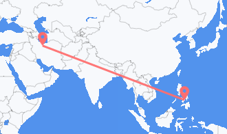 Tehran to Cebu City
