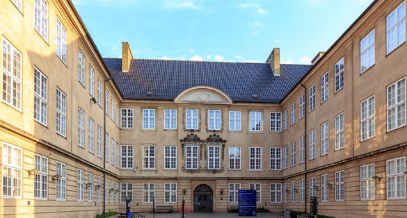 Photo of National Museum of Denmark. "Nationalmuseet" ,Copenhagen, Denmark.