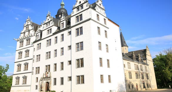 photo of view of  The historic Castle Wolfsburg in Lower Saxony, Germany