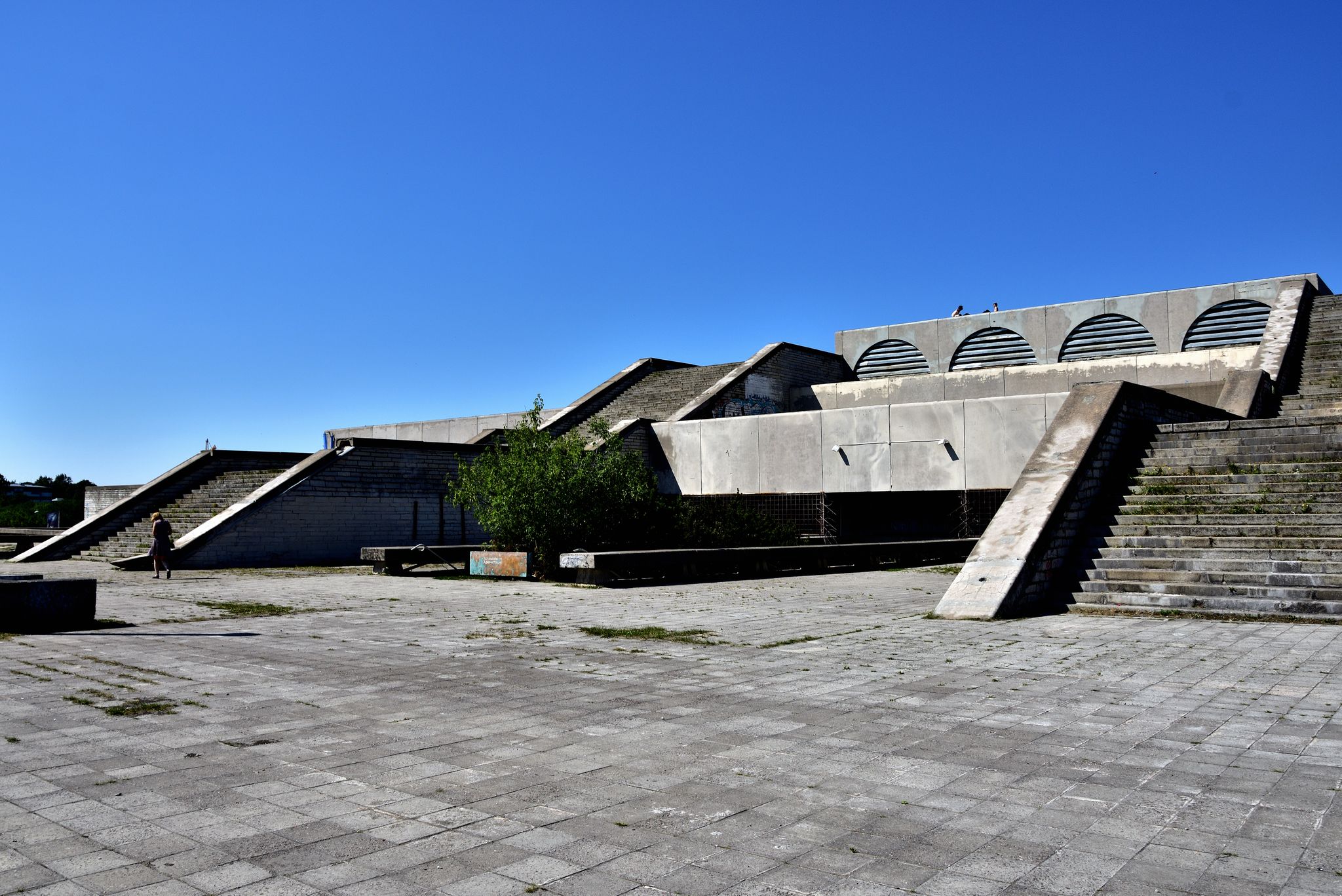 Photo of Tallinna Linnahall in Talinn, Estonia.