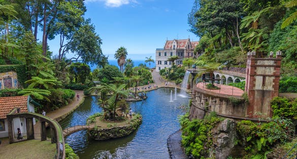 Photo of Monte Palace Tropical Garden, Funchal, Madeira island, Portugal.