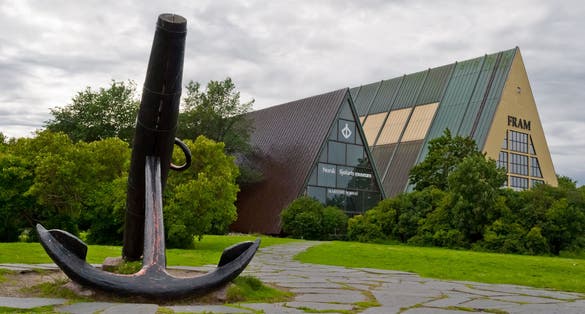 Photo of the Fram Museum in Oslo, Norway.
