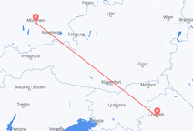 Zagreb to Munich