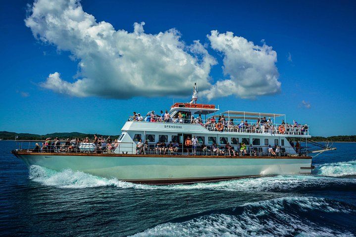 Paxos Antipaxos Blue Caves (Lakka Village) from Corfu