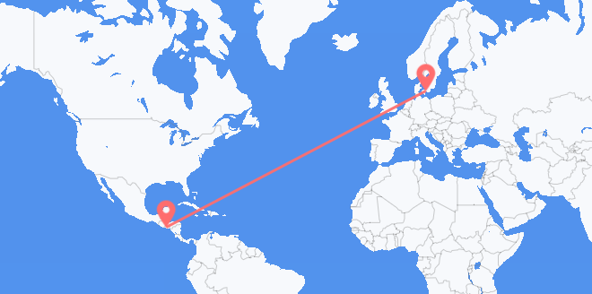 El Salvador a Dinamarca