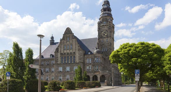 Photo of Town hall of Wittenberge, Germany.