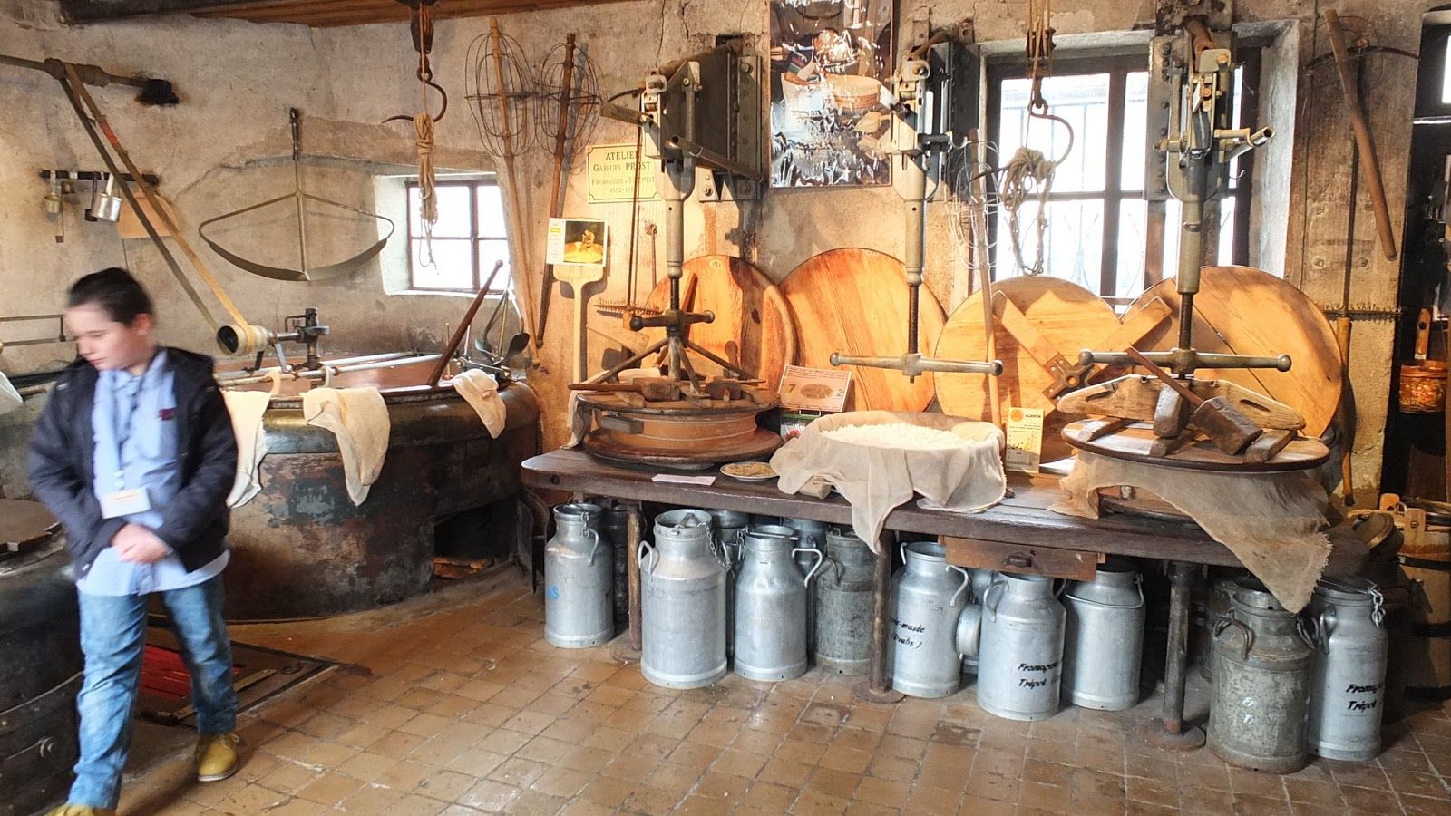 Fromagerie-Musée de Trépot, Trépot, Besançon, Doubs, Bourgogne-Franche-Comté, Metropolitan France, France