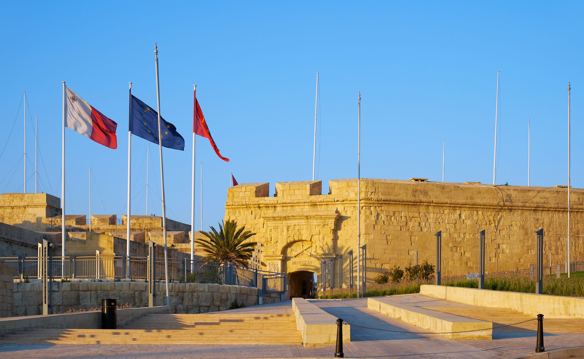 The Malta at War Museum, dedicated to Malta's World War II history, housed in Couvre Porte. The former part of the fortifications of Birgu. Malta