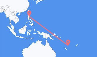 Port Vila to Cauayan, Isabela