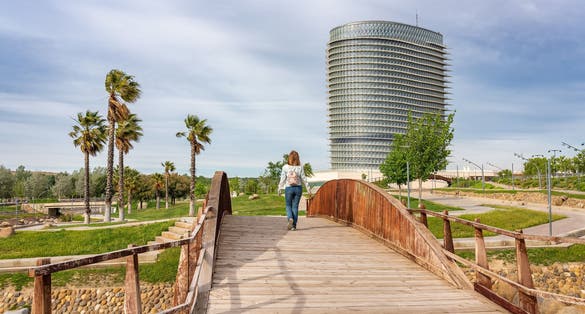 Photo of Water Tower Zaragoza,Spain.