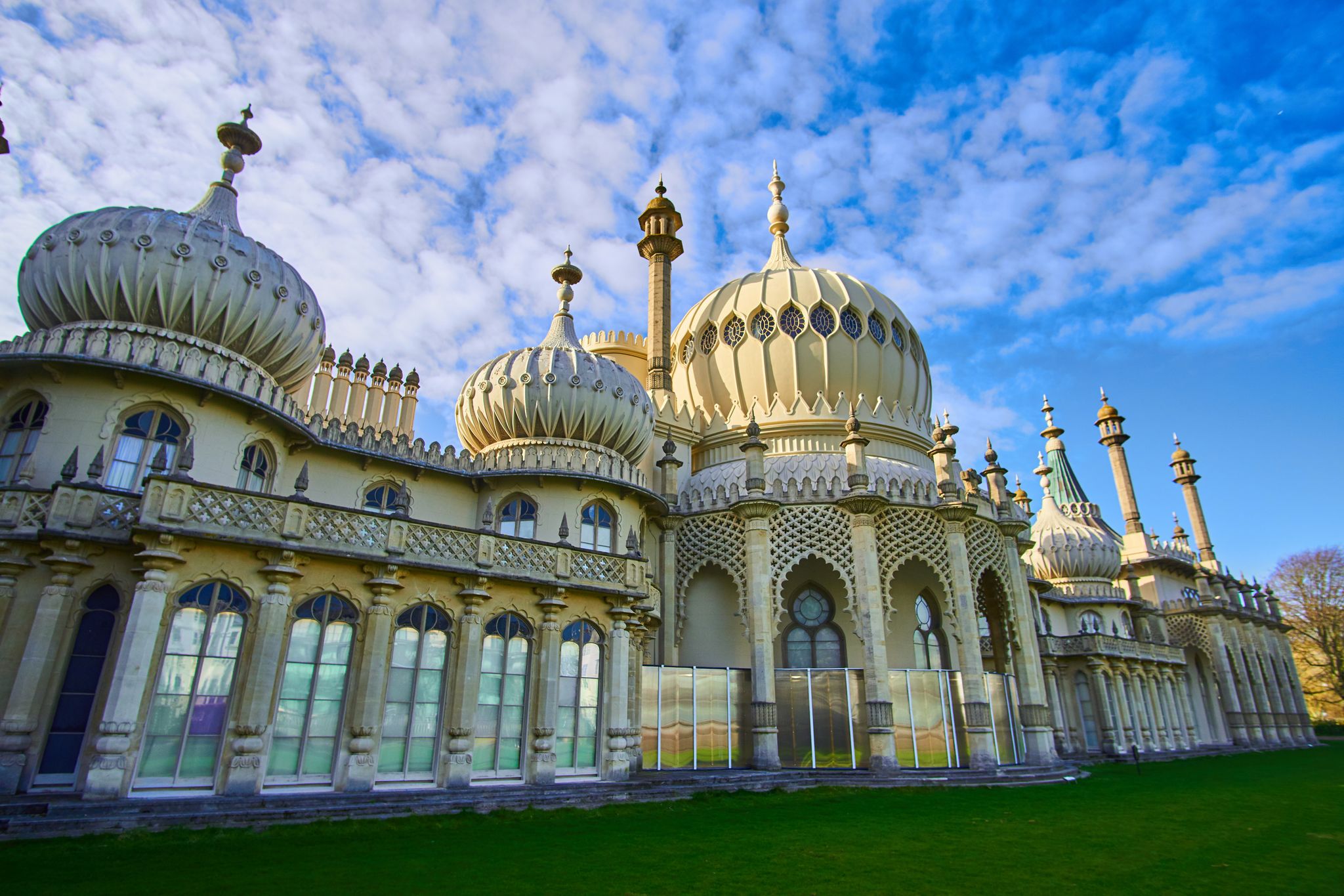 Photo of the Brighton Royal Pavilion is a beautiful building that was built as a seaside pleasure palace for King George IV, built in 1786 it sees half a million tourists a year.