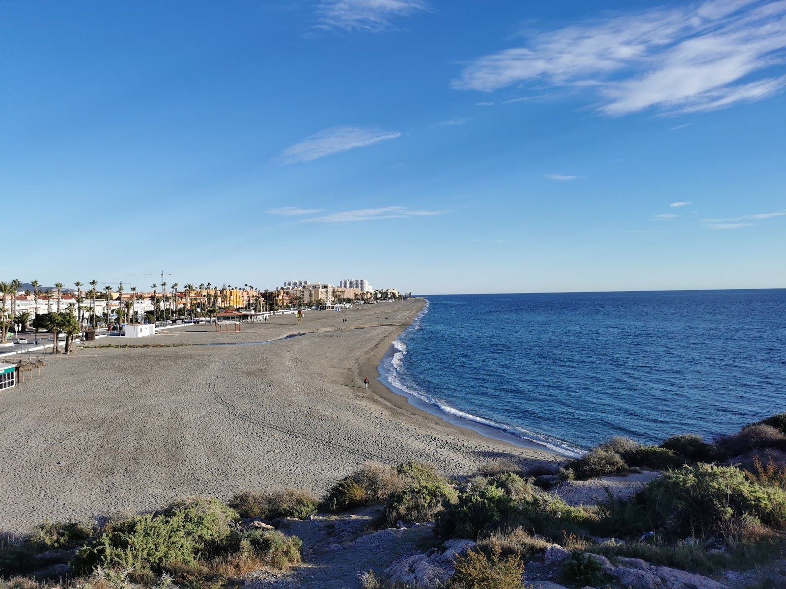 Playa de la Charca/Salomar, Salobreña, Comarca de la Costa Granadina, Granada, Andalusia, Spain