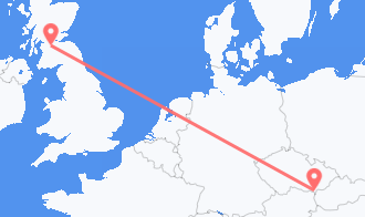 Train tickets from Hamilton to Břeclav