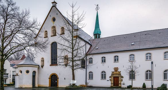 Photo of Building of former Franciscan monastery in Warendorf, Germany.