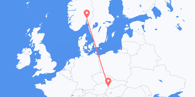 斯洛伐克 目的地 挪威