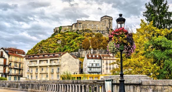 Photo of the Chateau Fort de Lourdes, a castle in Hautes.