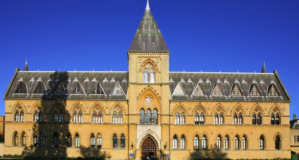 Photo of the Natural History Museum of the University of Oxford, United Kingdom.