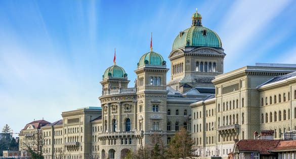 photo of The Federal Palace of Switzerland, the parliament building of Switzerland in Bern, the Capital of Switzerland.