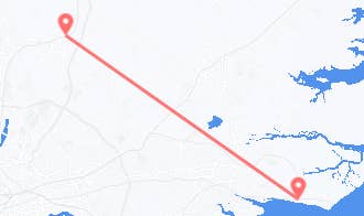 Train tickets from Harlow to Southend-on-Sea
