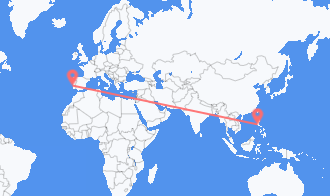 Portugal to the Philippines