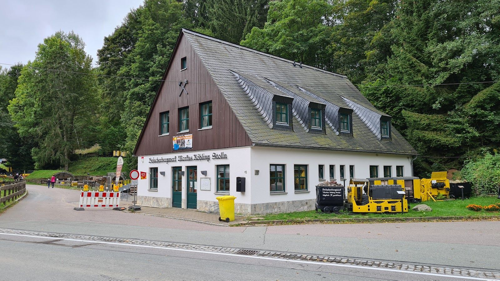 Exhibition Mine Markus Röhling Stolln Frohnau e. V., Annaberg-Buchholz, Erzgebirgskreis, Saxony, Germany