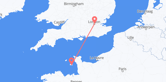 Jersey to the United Kingdom