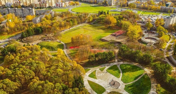 Lithuania ,Draugystės Park.