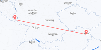 Luxemburg nach Österreich
