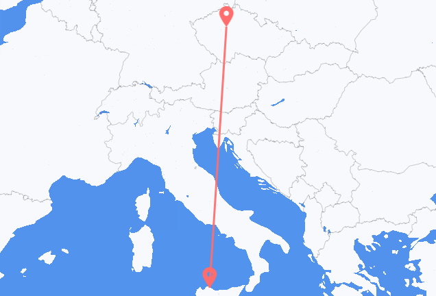 Palermo to Prague